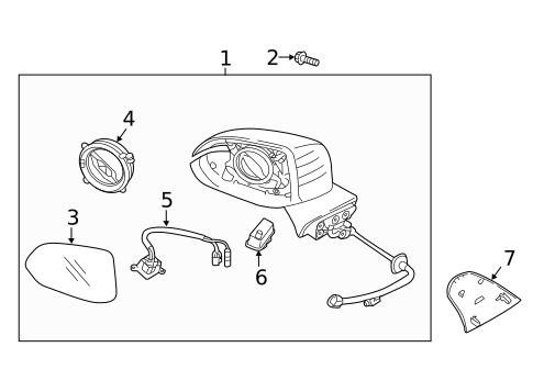 Mirrors for 2020 Genesis G90 #0