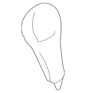 35022AC040 - : Shift Knob for Subaru: Baja, Forester, Impreza, Legacy, Outback Image