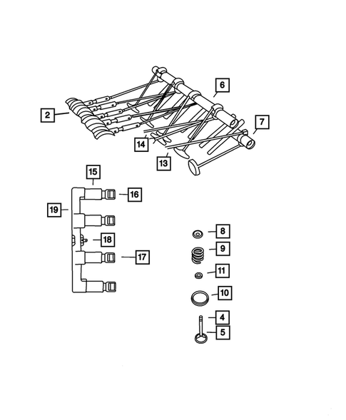 Camshafts and Valves for 2006 Dodge Ram 1500 #0
