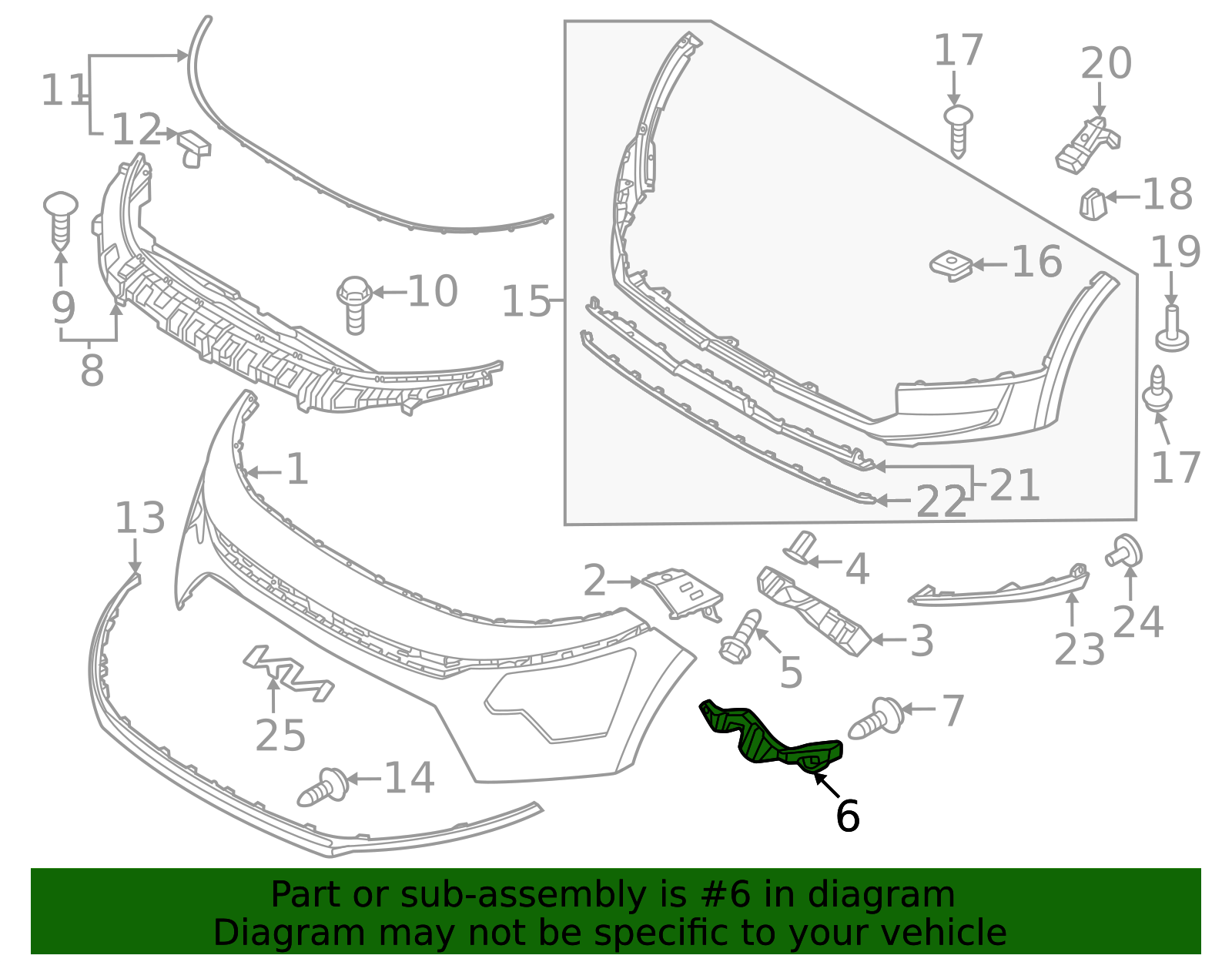 86527-AT000 - Side Support 2023-2025 Kia Niro | Kia.Parts Store
