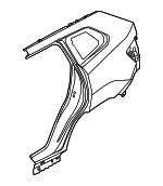 41305A66308 - Body: Quarter Panel for BMW Image