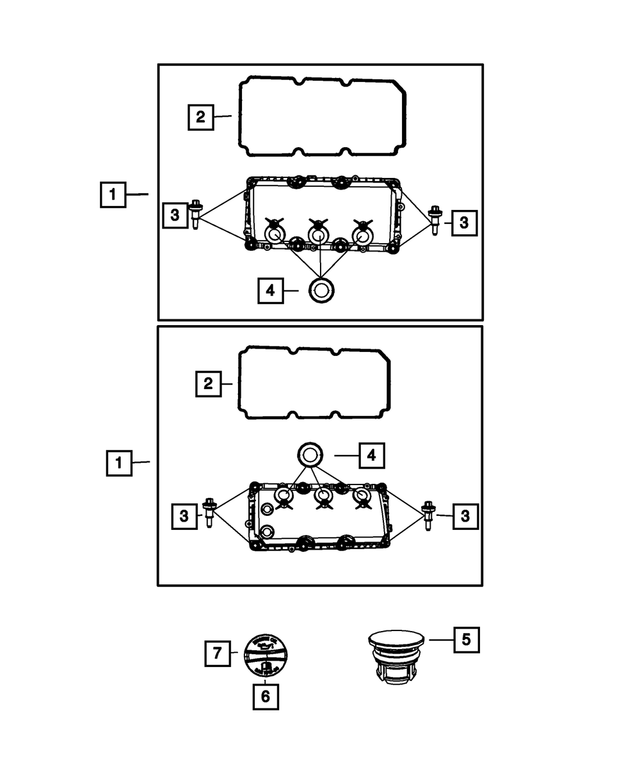 4892282AA - : Cap for Mopar Image