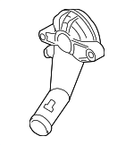 7K121121B - Cooling System: Thermostat Cover for Volkswagen Image