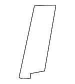 6767550040C0 - Body: Frame Trim for Lexus: LS460, LS600h Image