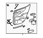 6763050M0009 - Body: Door Trim Panel for Lexus: LS600h Image