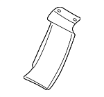 30822907 - Body: Armrest Cover Plate for Volvo: S40, V40 Image