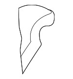 30886457 - Body: Seat Back Pad for Volvo: S40, V40 Image