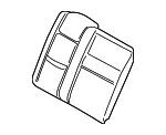 30821797 - Body: Seat Back Cover for Volvo: S40 Image