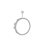 4755547AA - : Wheel Center Cap for Jeep: Grand Wagoneer, Wagoneer Image