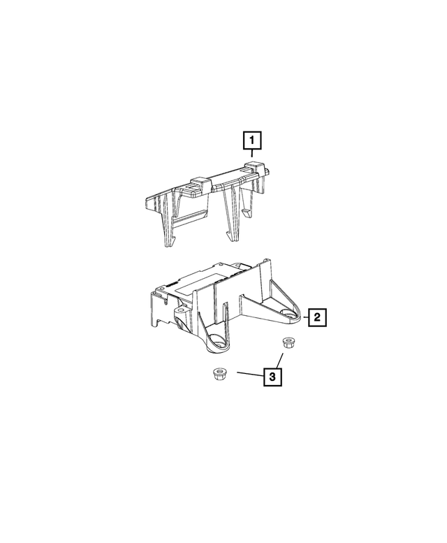 56029432AC - Electrical: Module Cover for Mopar Image
