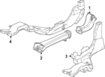 834603A0A01 - Body: Front Duct for Honda: CR-V Image