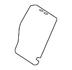2579203000 - Body: Seat Back Pad for Mercedes-Benz Image