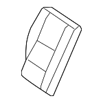 25792050008W50 - Body: Seat Back Cover for Mercedes-Benz Image
