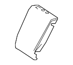 2579202900 - Body: Seat Back Pad for Mercedes-Benz Image