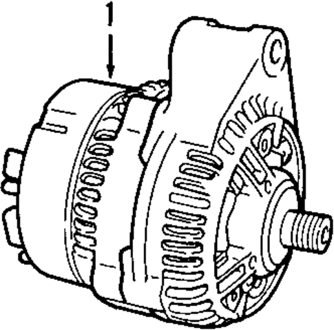 Alternator for 2007 Saab 9-3 #0