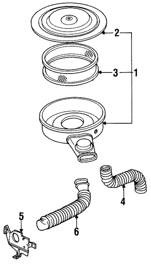 Heated Air Intake for 1991 Isuzu Pickup #0