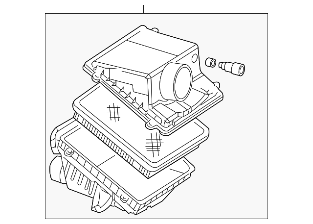 2009-2014 GM Air Cleaner 23360000 GM | GMPartsDirect.com