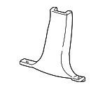 XW4Z5424346AAC - Body: Lower Center Pillar Trim for Lincoln: LS Image