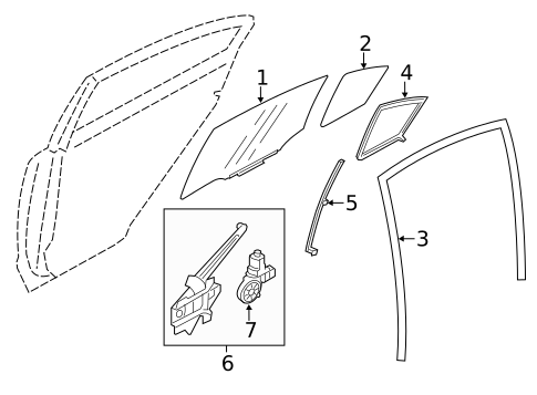Rear Door for 2017 Subaru Impreza #0