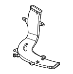 64225A34614 - : Instrument Panel Air Duct for BMW: X3 Image