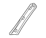 20269003253B73 - Body: Windshield Pillar Trim for Mercedes-Benz Image