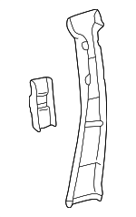 20269006253B73 - Body: Center Pillar Trim for Mercedes-Benz Image