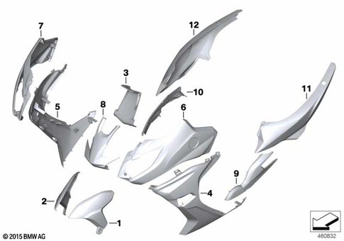 Painted Parts for 2018 BMW-Motorrad C 650 Sport #0