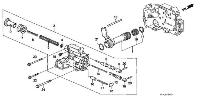 AT Regulator for 1993 Acura Legend #0