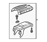 83460TR0G01ZB - Body: Armrest Base for Honda: Civic Image