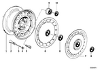 36111129381 - Wheels: Steel Rim Schwarz for BMW Image