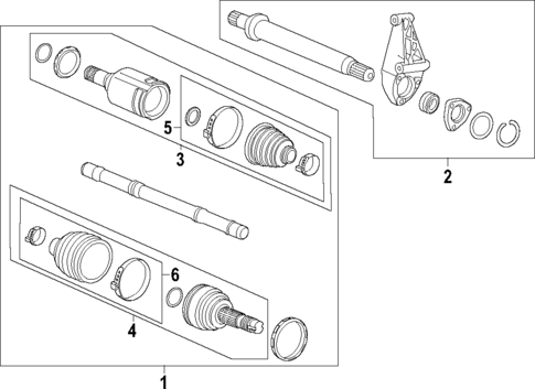 Axle Shafts & Joints for 2016 Chevrolet Sonic #0
