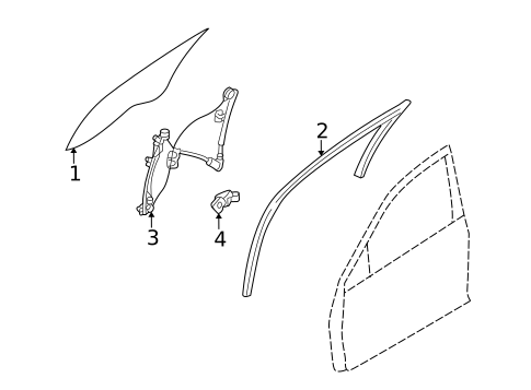 Front Door for 2008 Mercury Milan #0