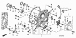 21240RPC000 - Transmission - Automatic: COVER, L. SIDE for Honda Image