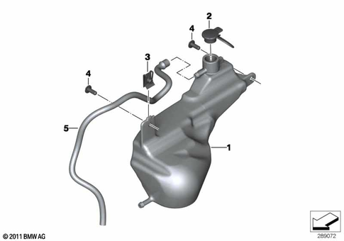 Expansion Tank for 2012 BMW-Motorrad C 650 GT #0