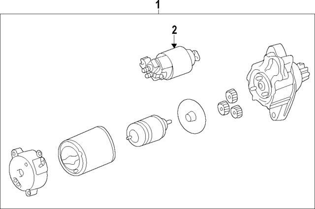 2815047240 - : Starter Solenoid for Toyota Image