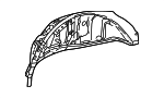 6106446010 - Body: Inner Wheelhouse for Lexus: RZ300e, RZ450e Image