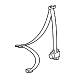 7322004193E0 - : Belt &amp; Retractor for Toyota: Tacoma Image