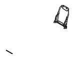 GAAC8868X - Body: Seat Back Frame for Mazda: 6 Image