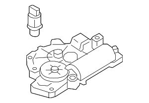 3V5827887C - Electrical: Tailgate Pull Down Motor for Audi Image