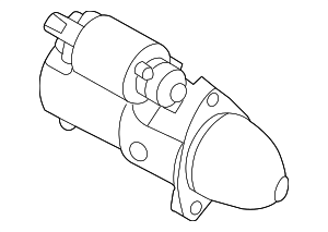 361003C260 - : Starter for Kia: Cadenza, Sedona, Sorento Image