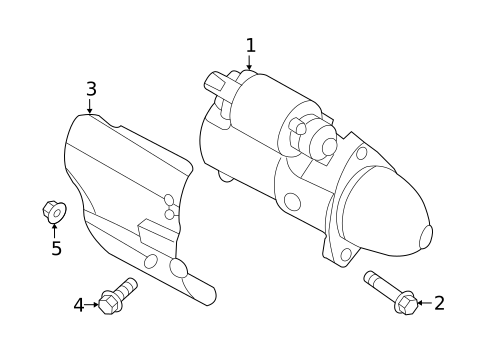 Starter for 2018 Kia Sedona #0