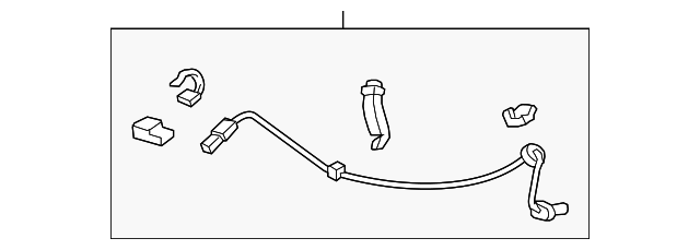 Genuine OEM Acura - Rear Speed Sensor Part# 57470-TX6-A01