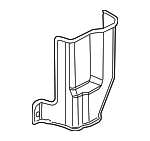 57316SNCA00 - Body: Baffle for Honda: Civic Image