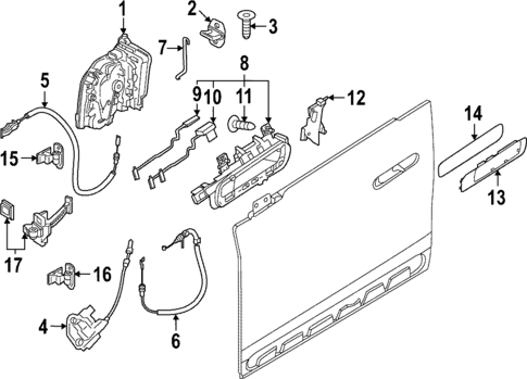 Front Door for 2023 BMW iX #1