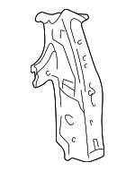 89025534 - Body: Inner Pillar for Chevrolet: Uplander, Venture | Oldsmobile: Silhouette | Pontiac: Montana, Trans Sport Image