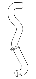 16571F0390 - Cooling System: Upper Hose for Toyota: Grand Highlander Image