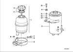7147575163 - Steering: Self-Locking Hex Nut for BMW Image