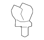 8871847110 - HVAC: Liquid Line Clamp for Lexus: UX200, UX250h, UX300h Image