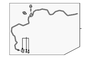 8871076190 - : A/C Pipe for Lexus Image