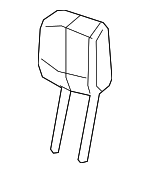 84747918 - Body: Headrest for Cadillac: XT6 Image